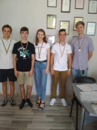 Вітаємо медалістів ліцею