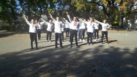 Лінійка до Дня захисника України