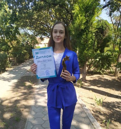 Вітаємо учениць ліцею з перемогою у конкурсі "ZIRKA-FEST 2021"