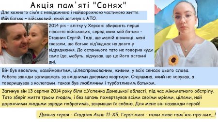 Акція пам'яті "Сонях"