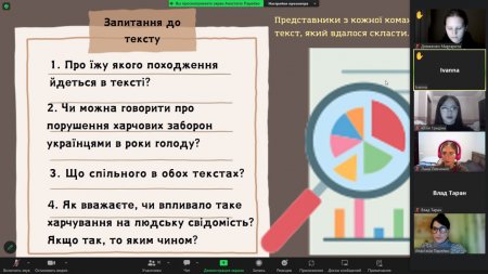 Круглий стіл "Їжа як зброя"