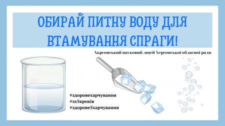 5 кроків до здорового харчування